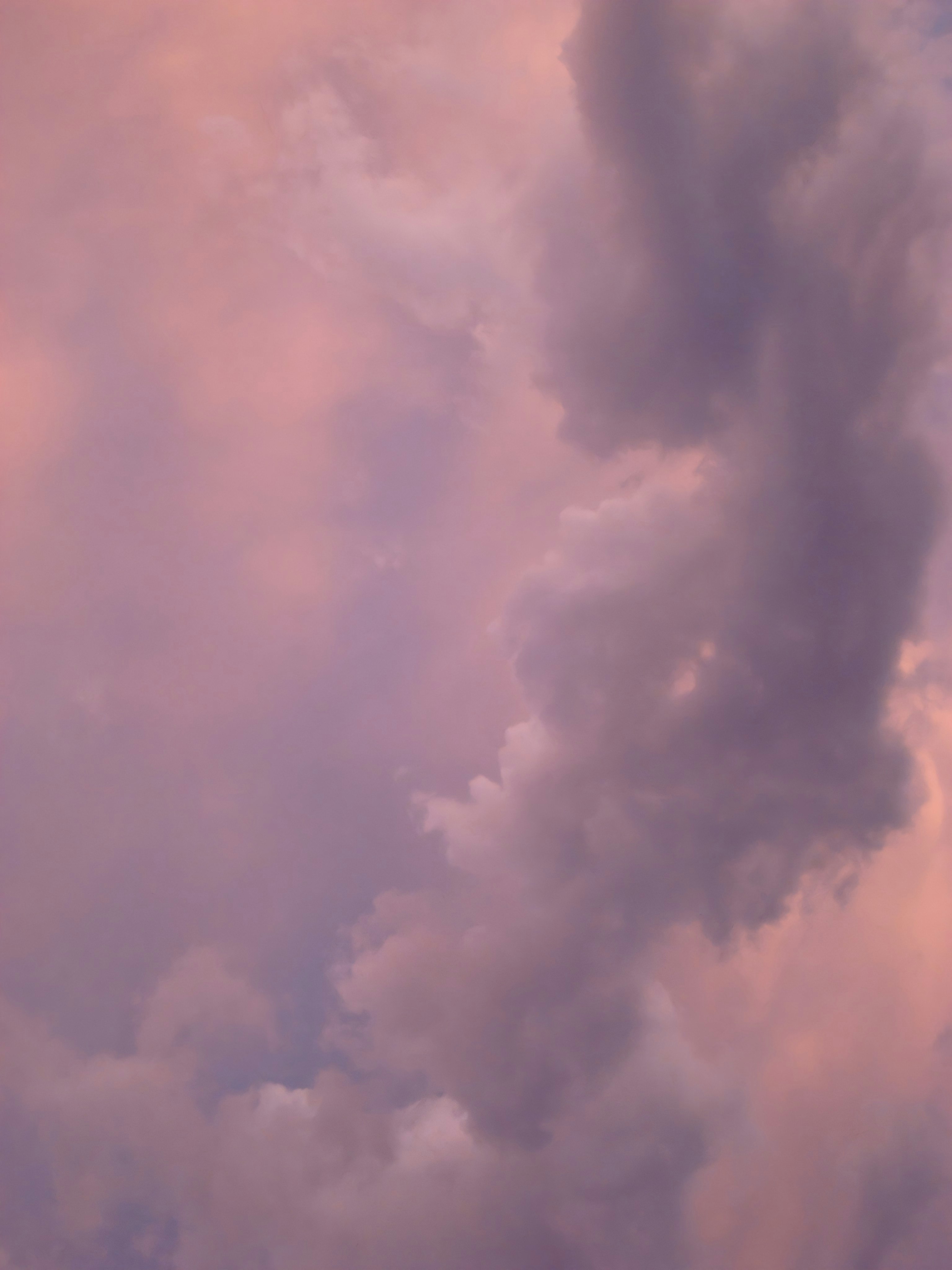 white clouds and blue sky